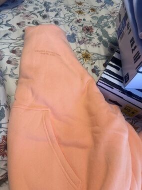 Pastel Peach Comfort Collection Women’s Hoodie Sweater